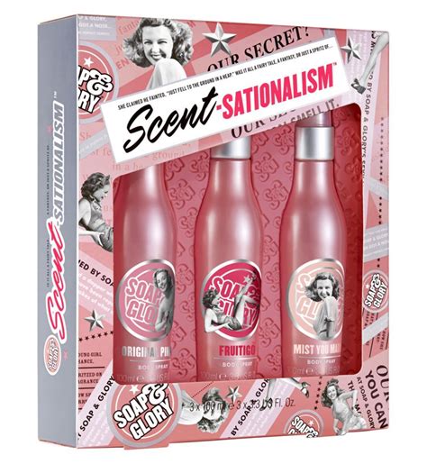 soap and glory spray